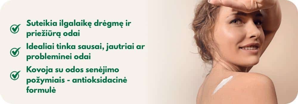 Maitinamasis kūno kremas su argano aliejumi