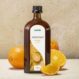 Multivitaminų kompleksas Narosan® Apelsinas su magniu, prebiotikais ir skaidulomis, 500ml