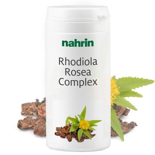 Rožių kvapo rausvųjų radiolių kapsulės su vitaminu C, stresui mažinti ir koncentracijai gerinti