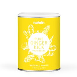 Pure Ginger Kick – imbiero sulčių milteliai, ribotas leidimas, 150g = 50 porcijų